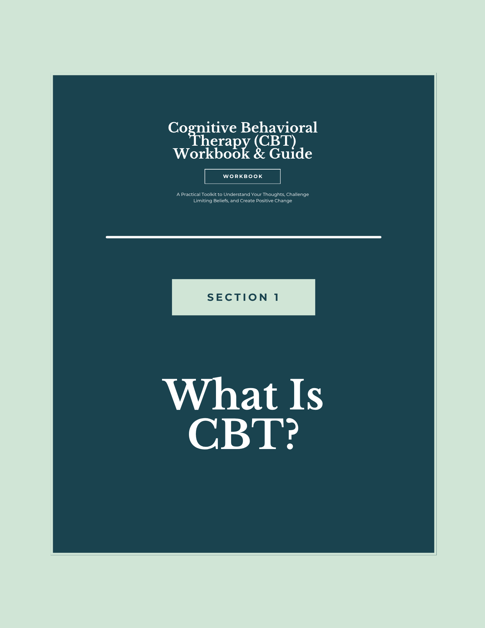 CBT Workbook & Guide