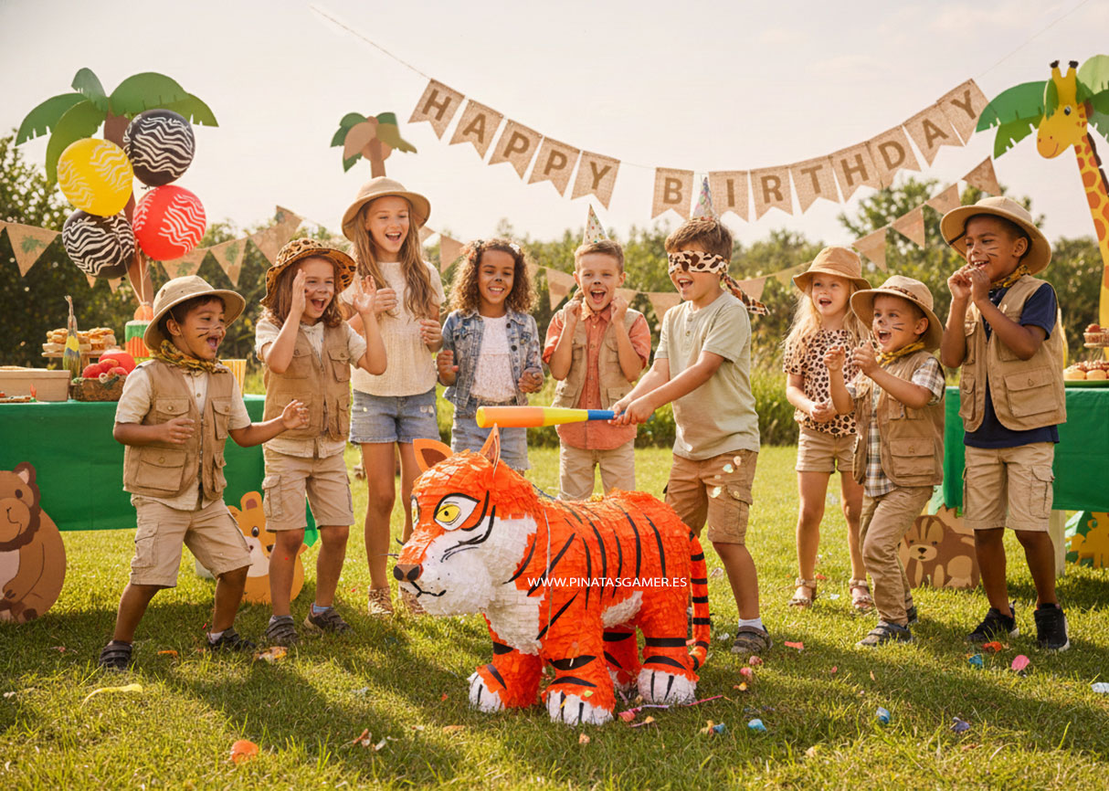 Piñata de tigre