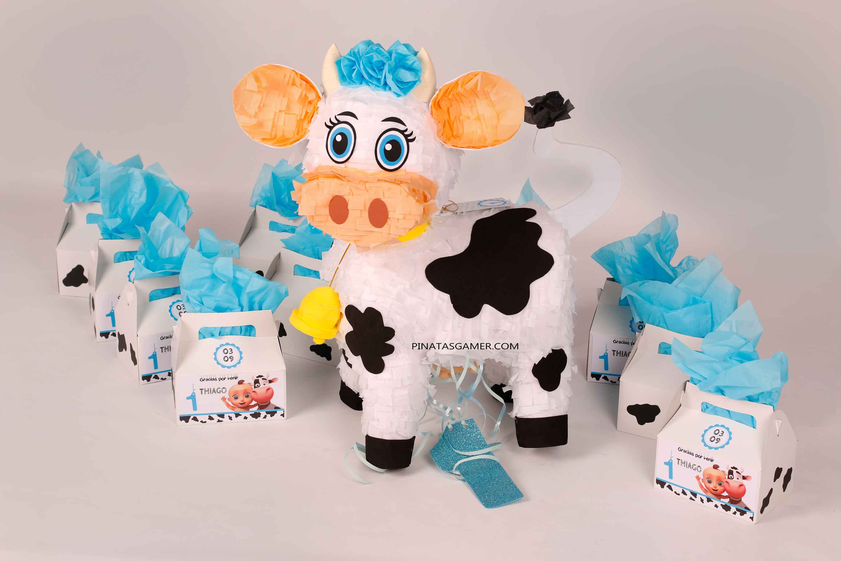Piñata Vaca 3D