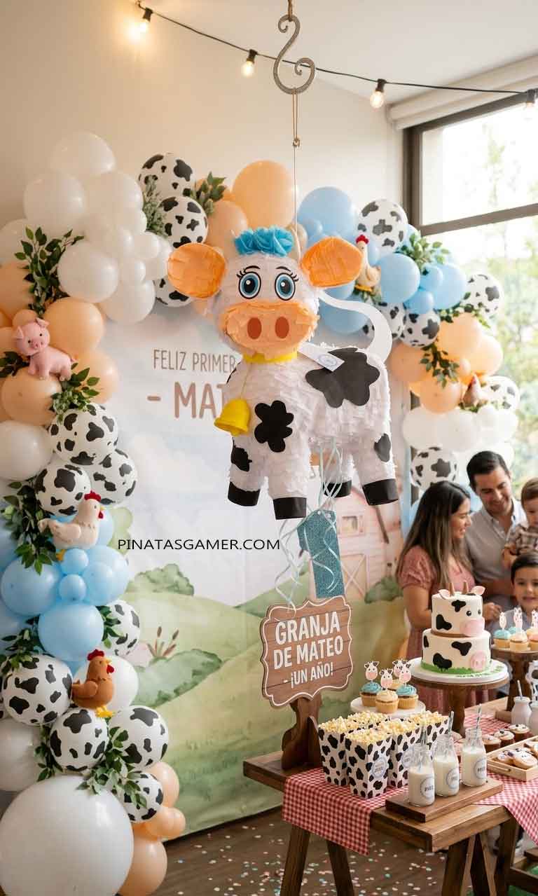 Piñata Vaca 3D