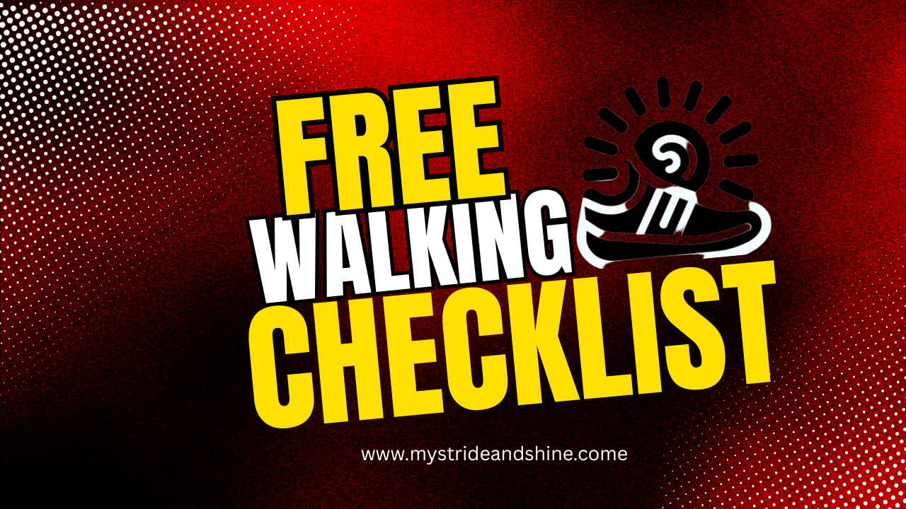 Free Walking Checklist