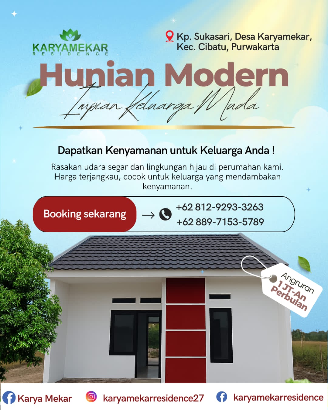 Karya Mekar Residence - Cibatu - Purwakarta