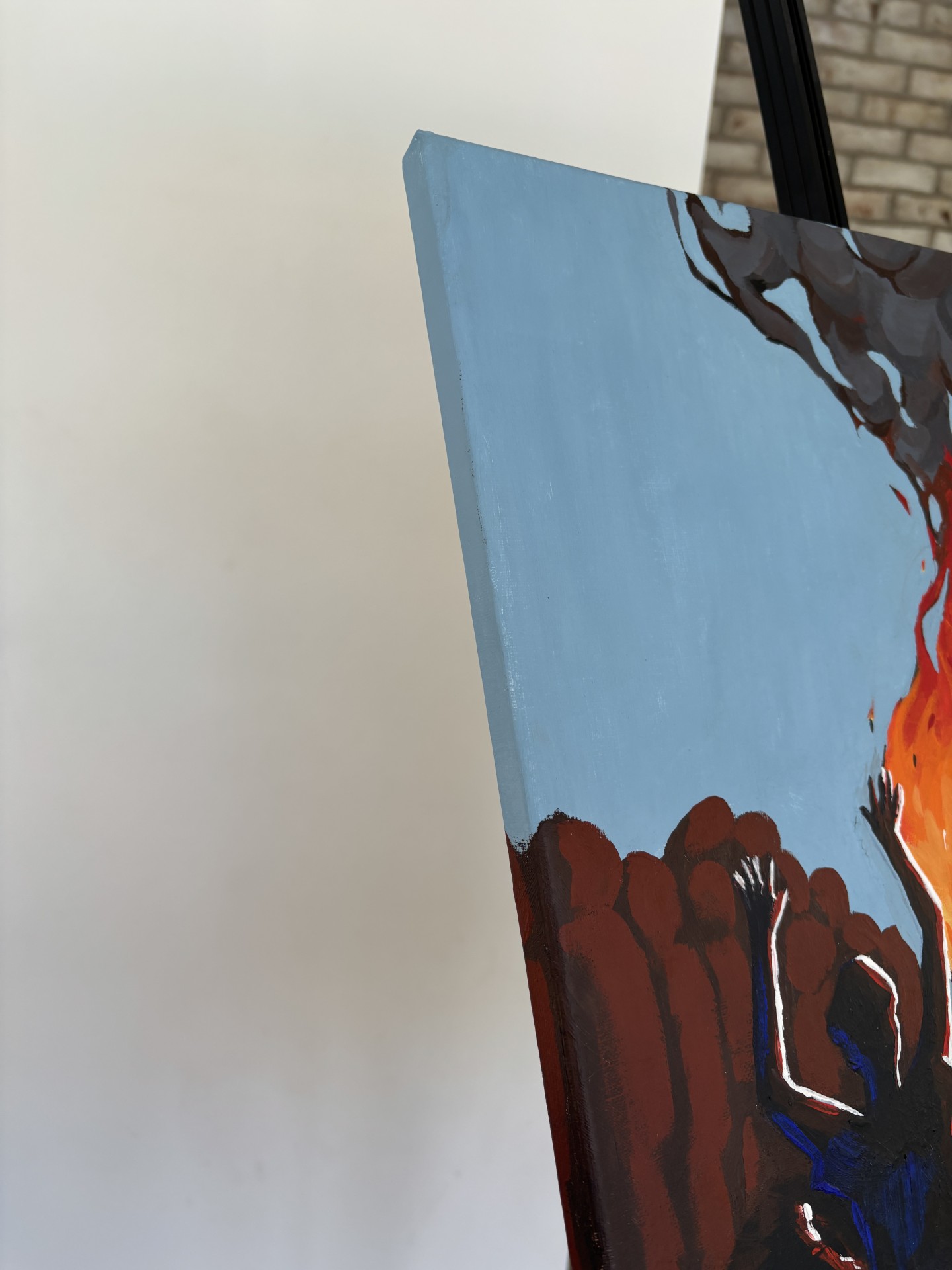 "1 Kings 18:38" Original Painting