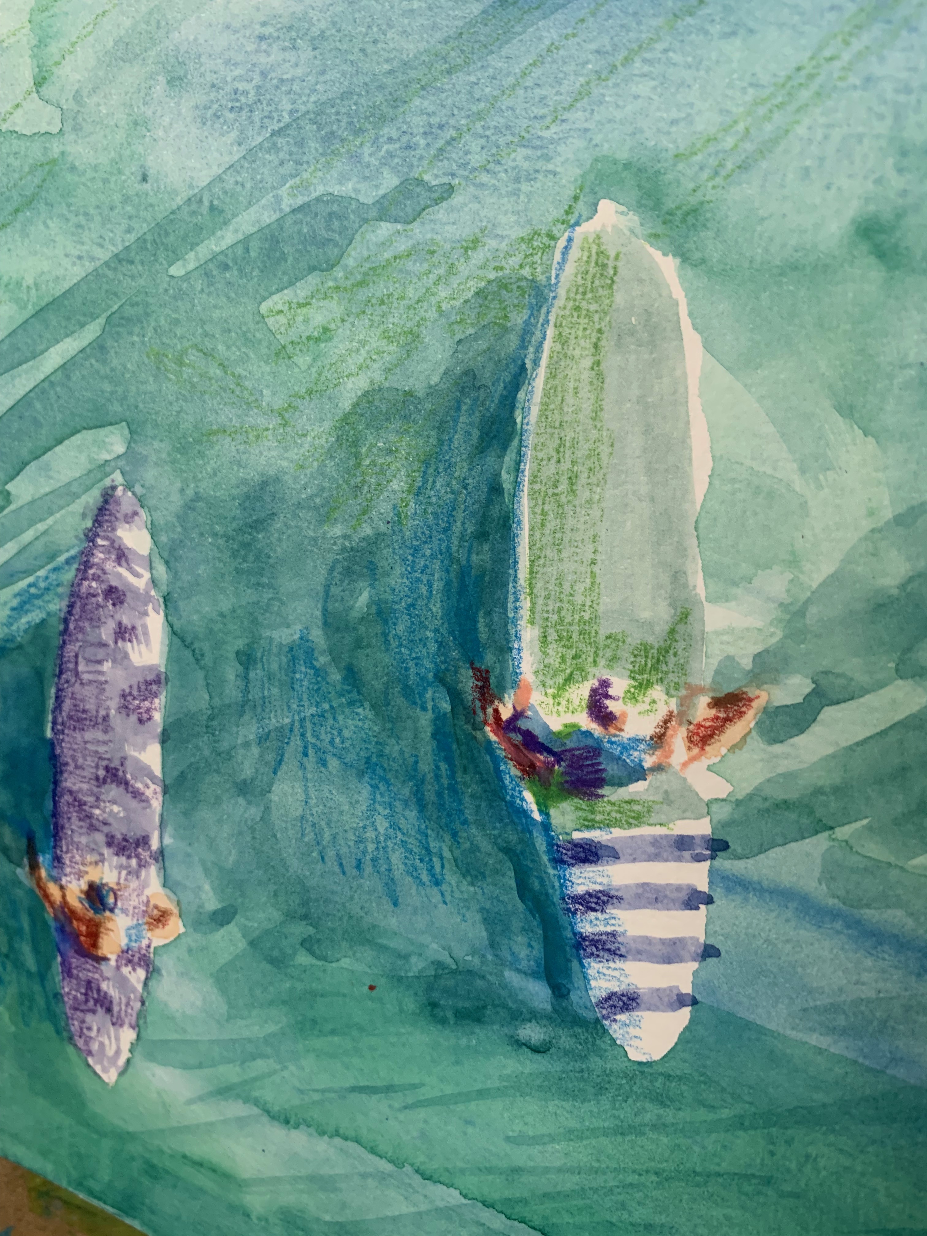 Sitting in the shallows