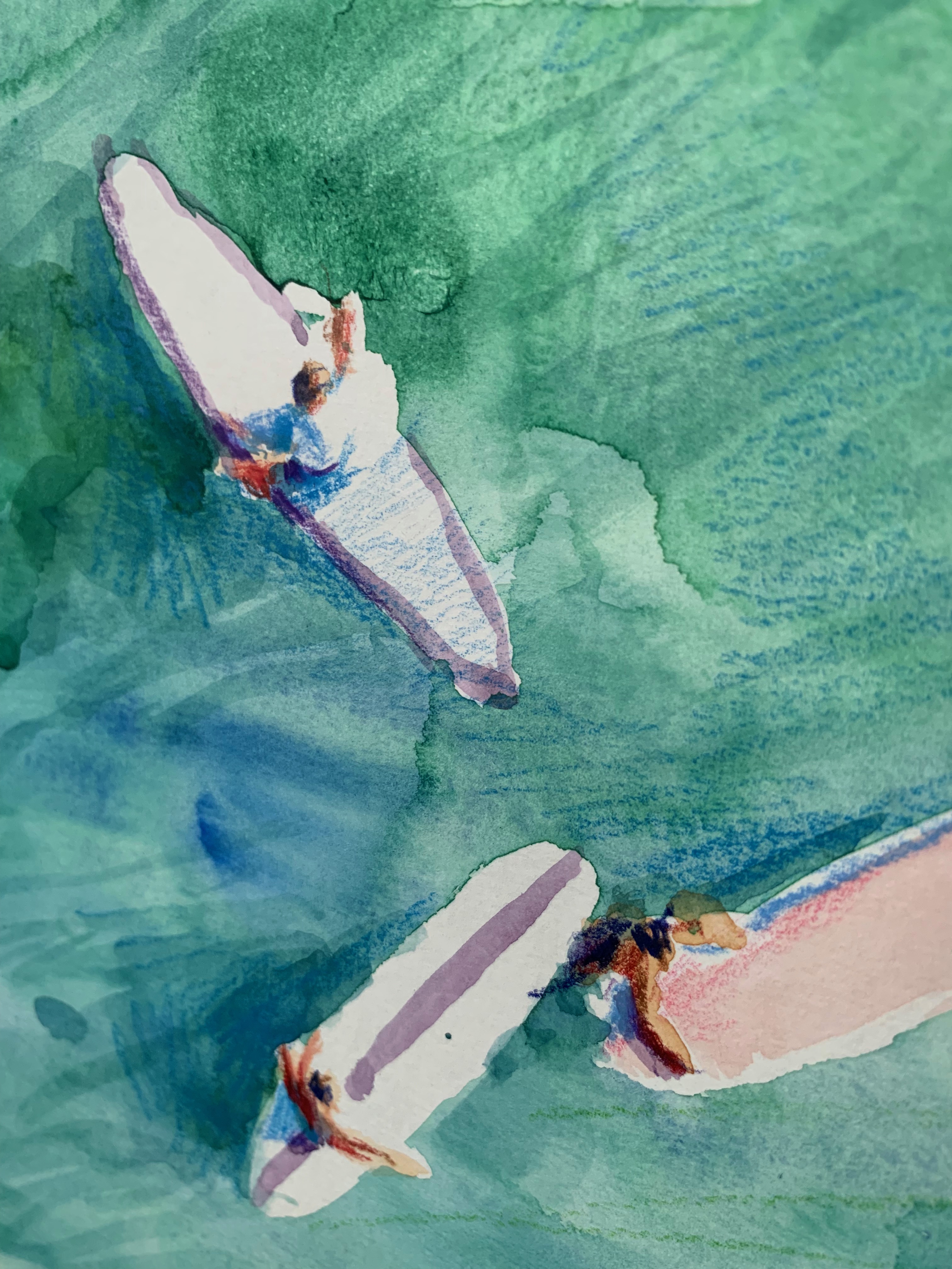 Sitting in the shallows