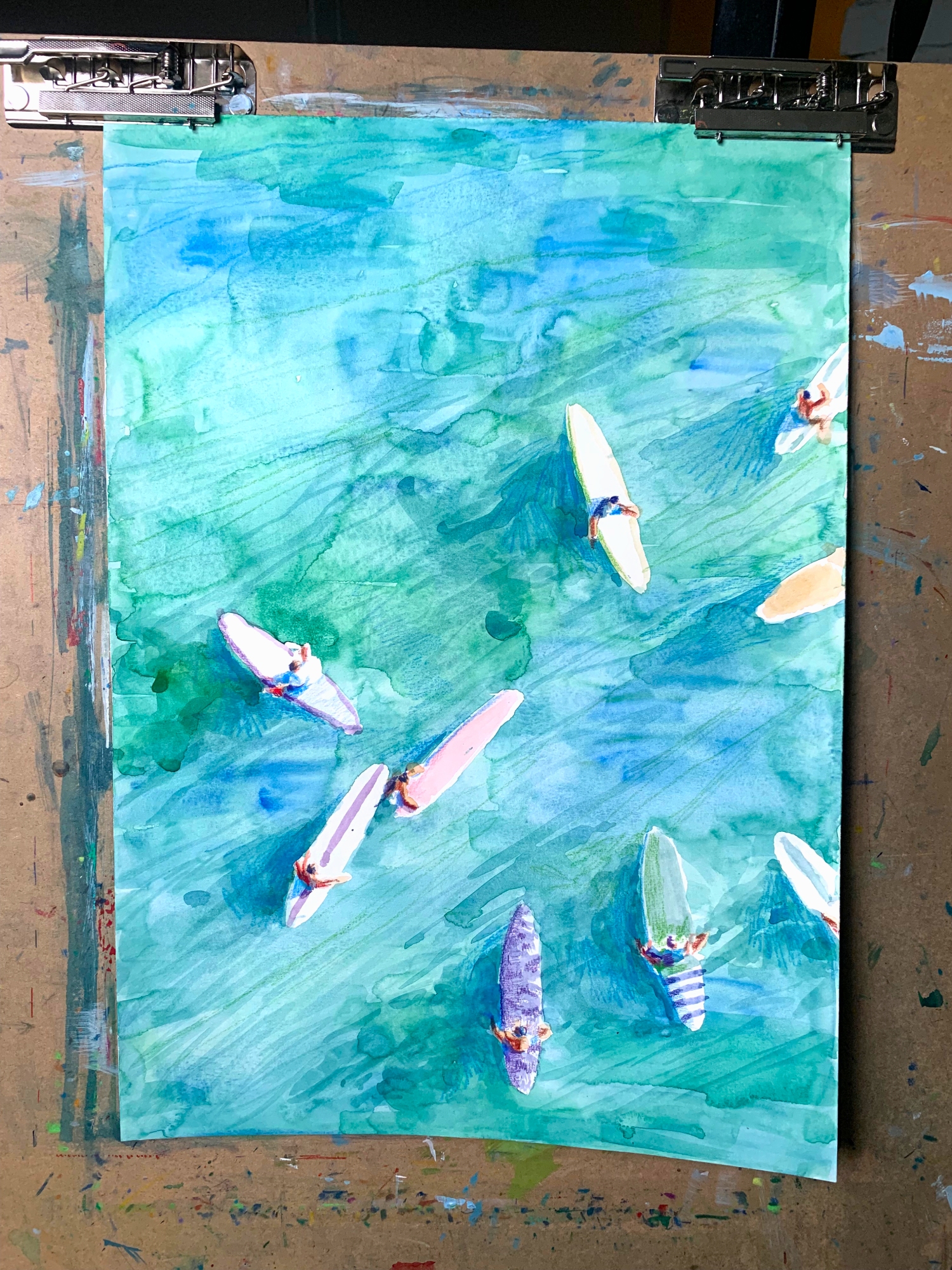 Sitting in the shallows