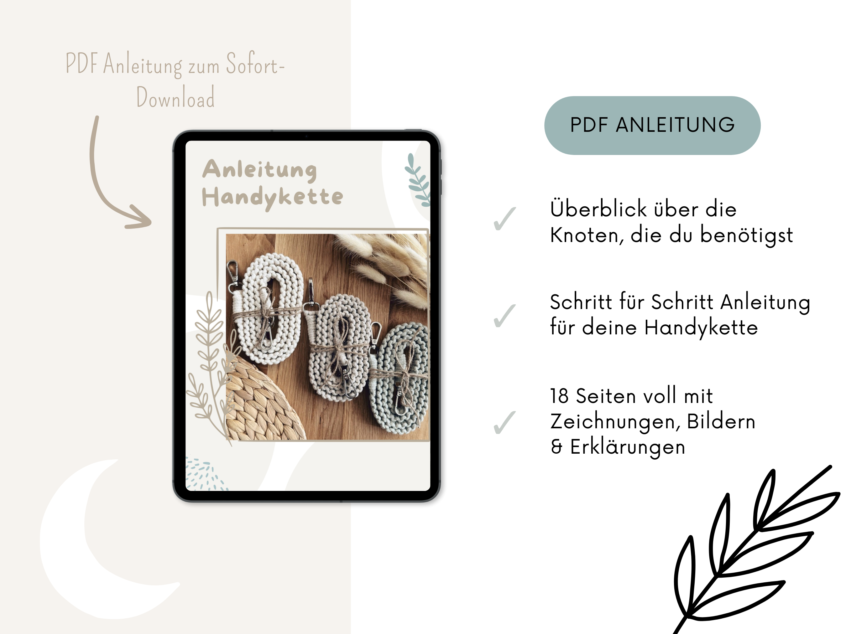 Anleitung Handykette