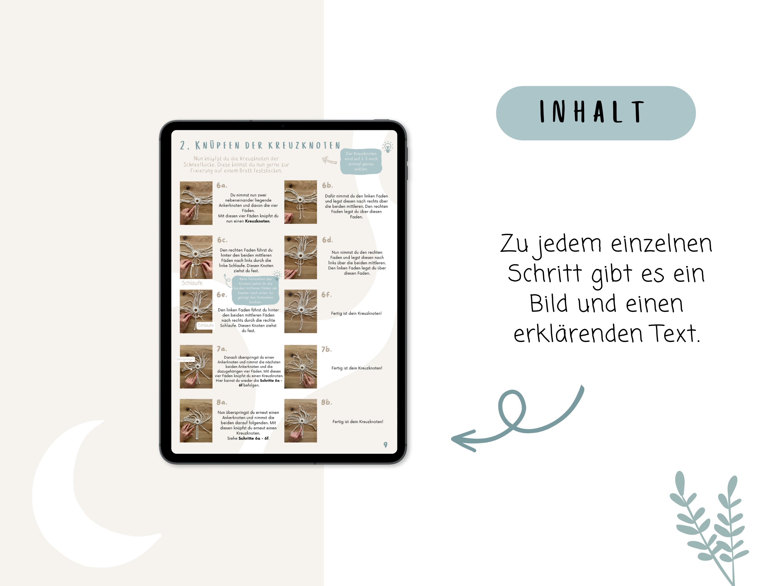 Anleitung Schneeflocke