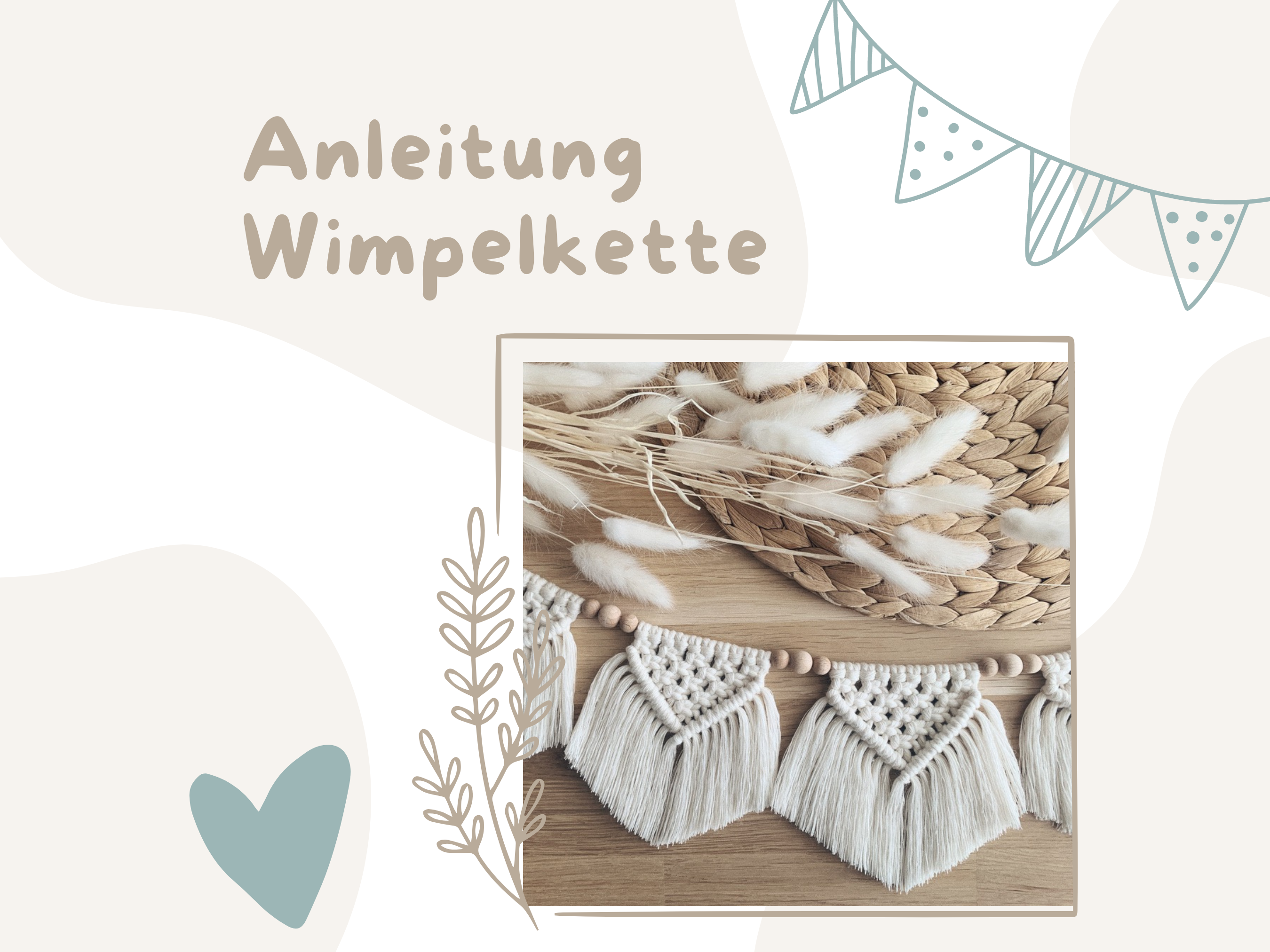 Anleitung Wimpelkette