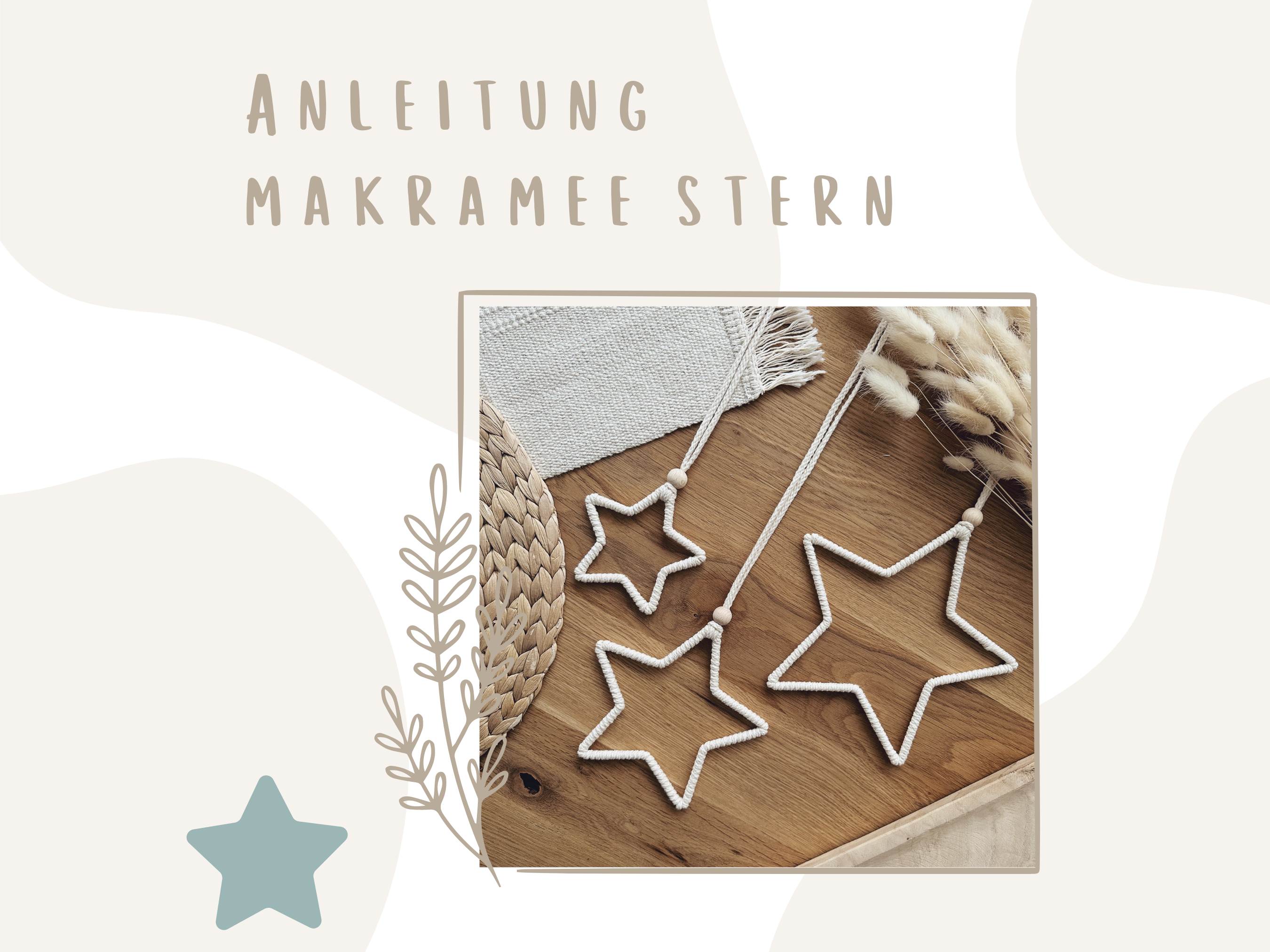 Anleitung Sterne
