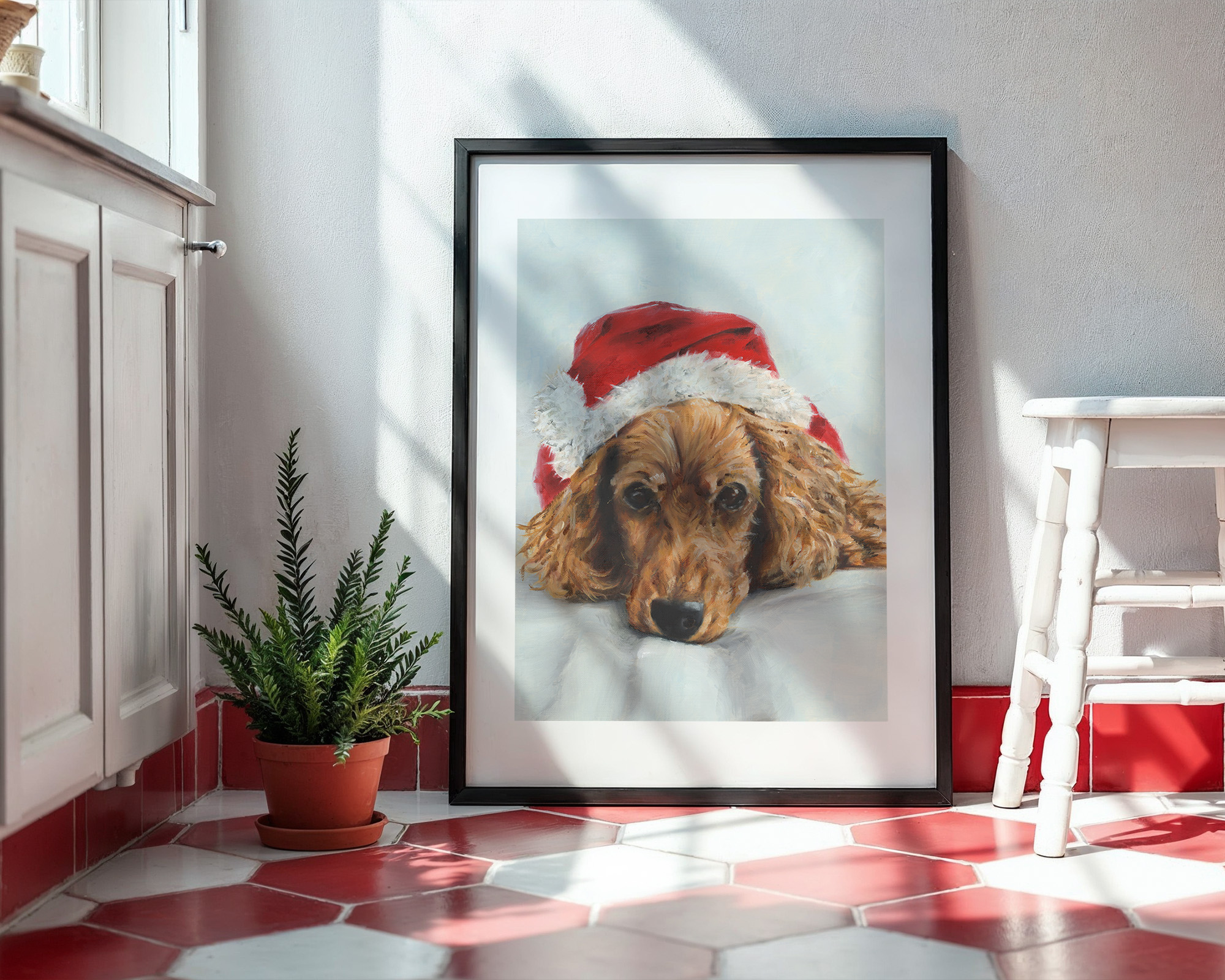 Pet Portrait Commission Size Chart