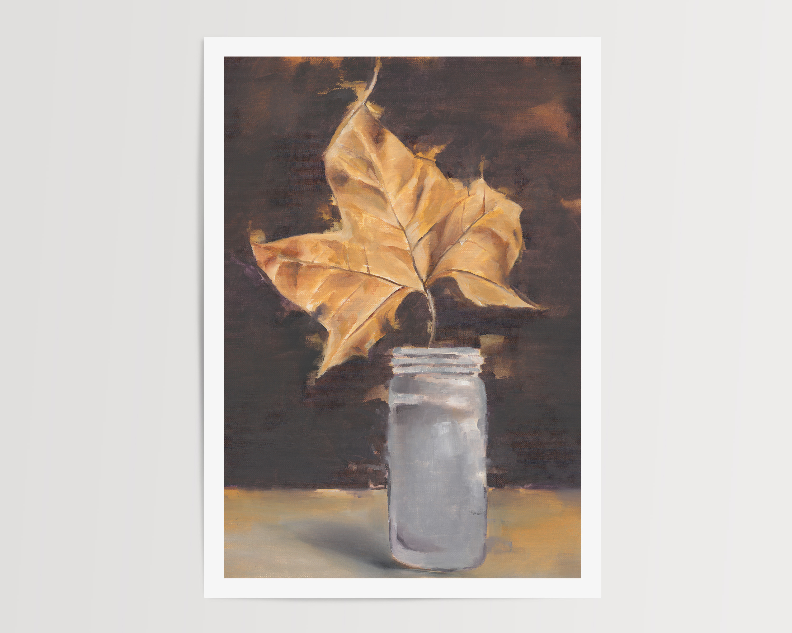 FALL-ing Leaf- Fine Art Print