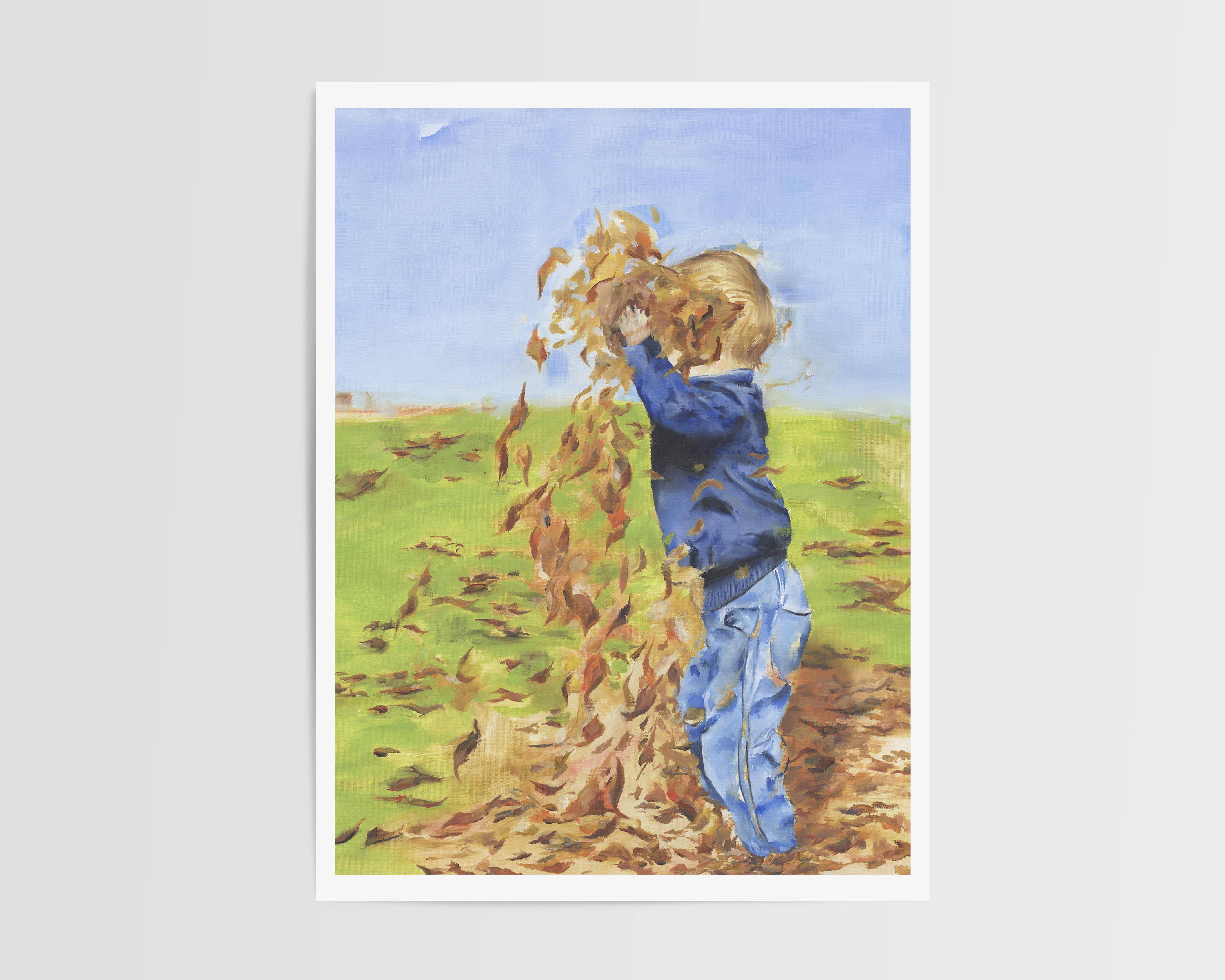 Little Boy Autumn