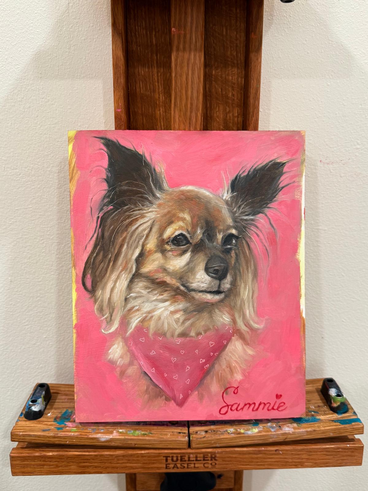 Pet Portrait Commission Size Chart