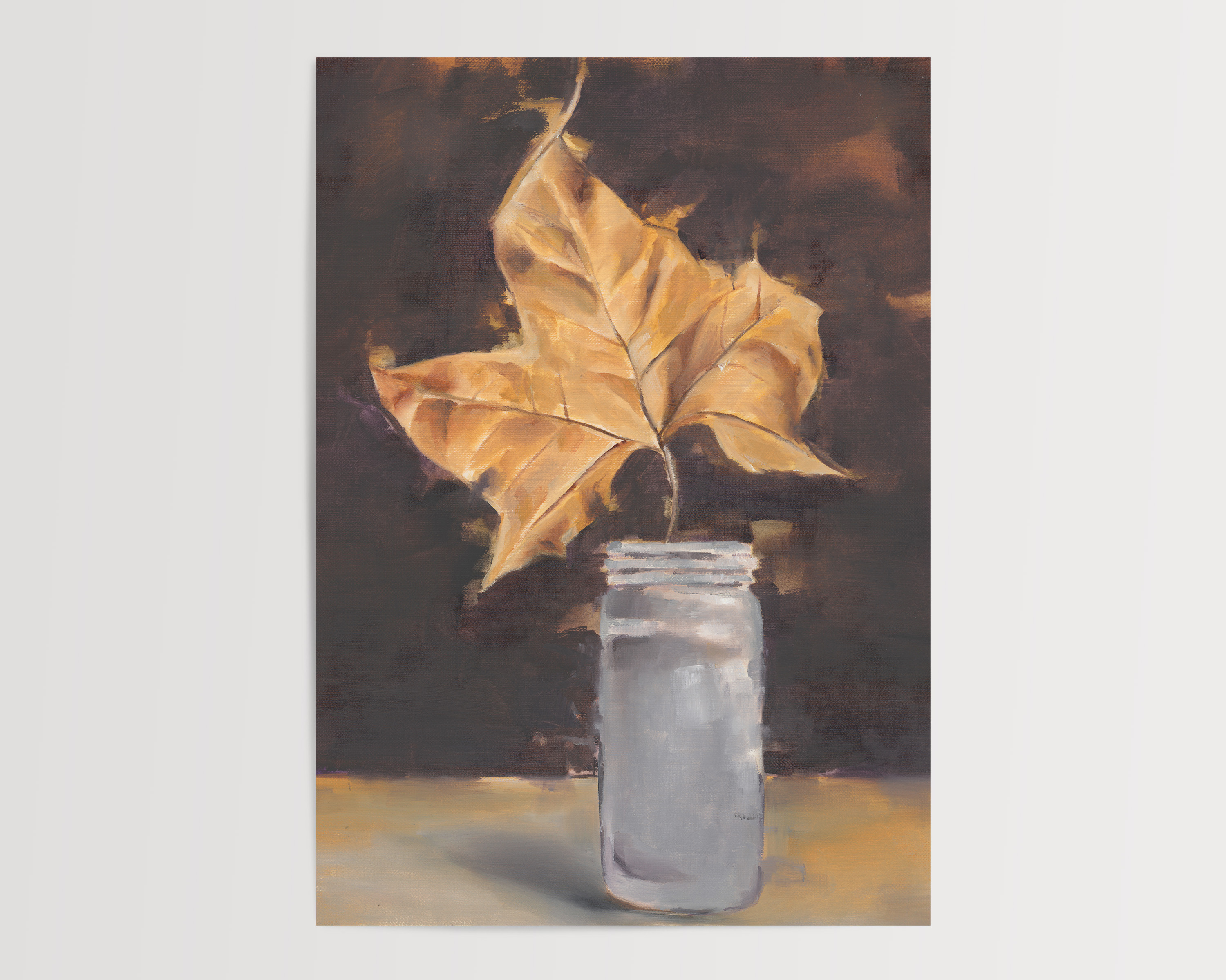 FALL-ing Leaf- Fine Art Print