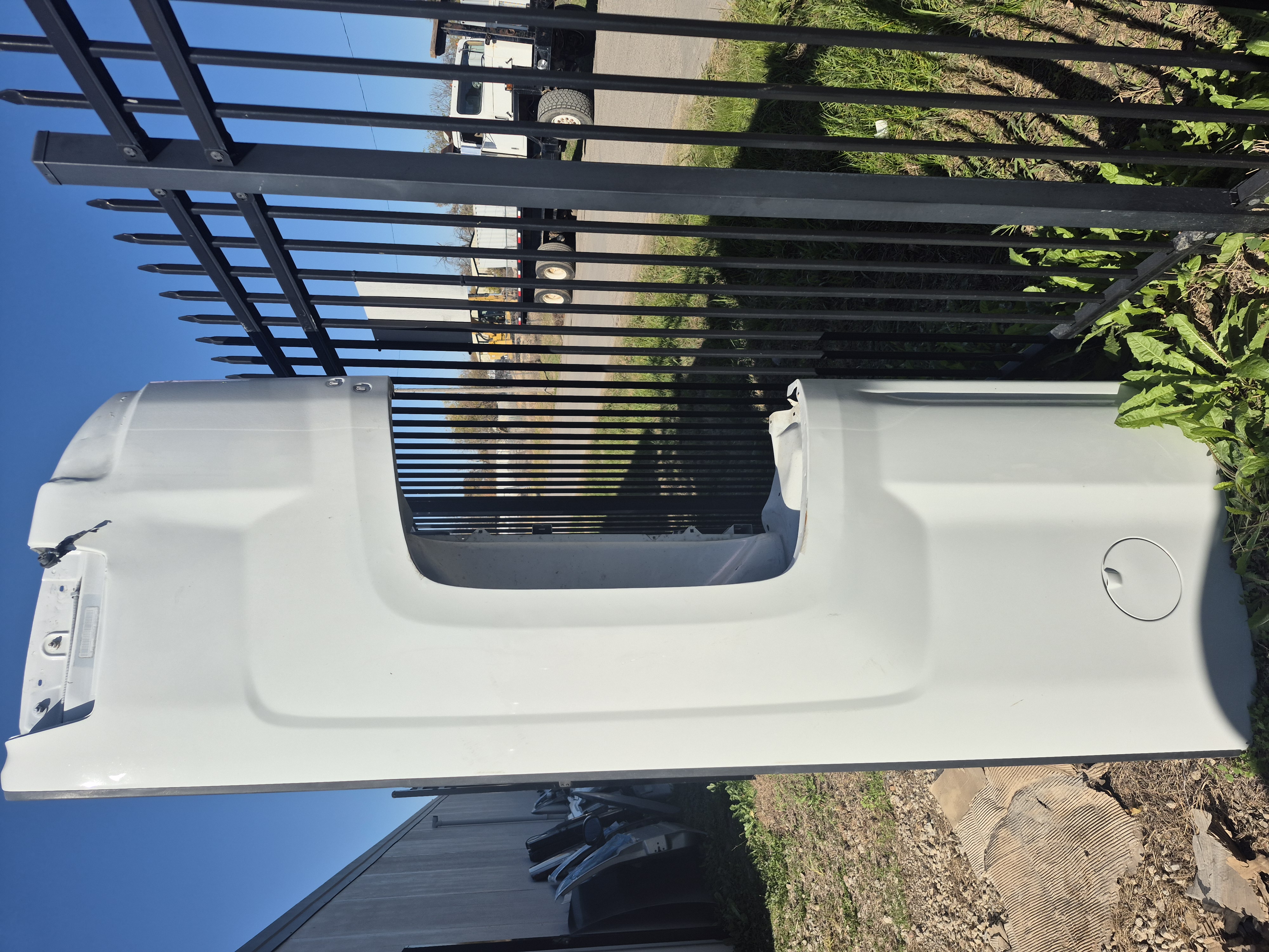 2014-2019 Chevy Silverado 1500 2500 3500 single wheel truck bed - 8 foot - White WA8624