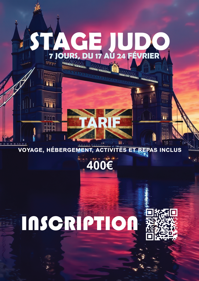STAGE DE JUDO LONDRES