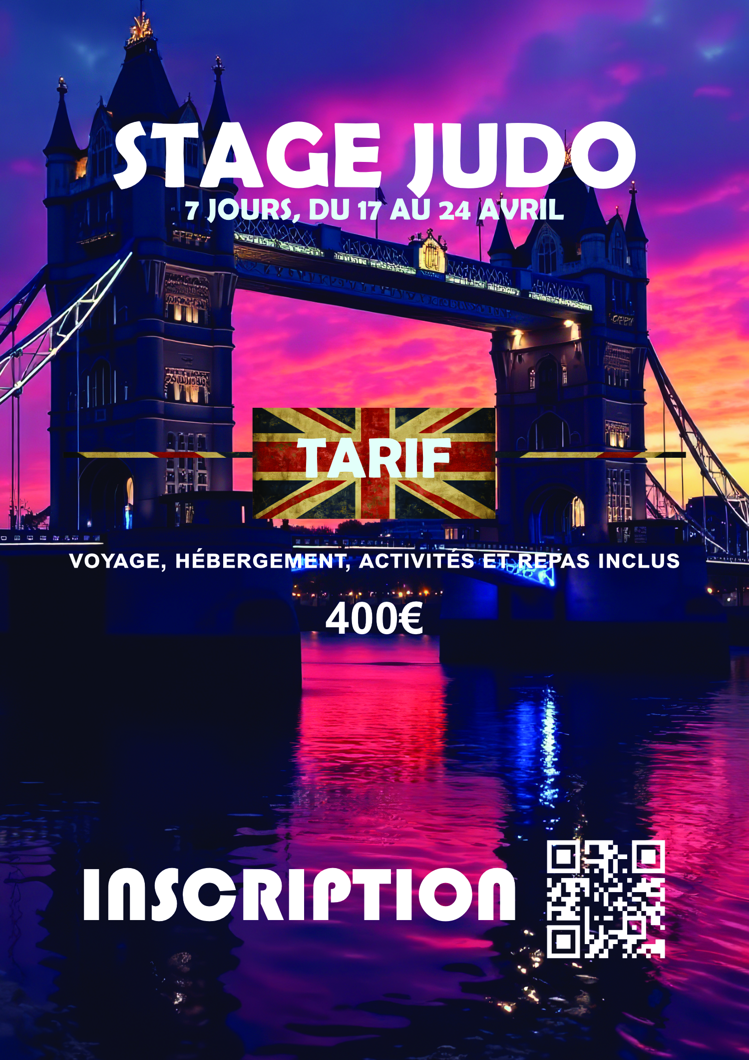 STAGE DE JUDO LONDRES