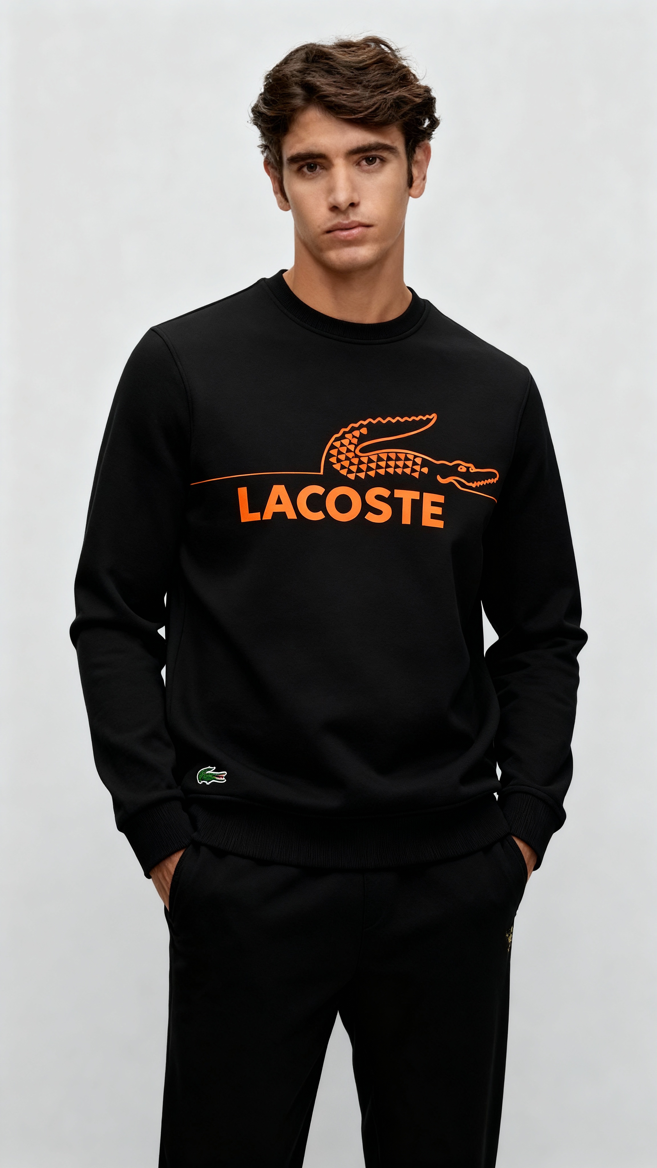 Lacoste Black Sweatshirt