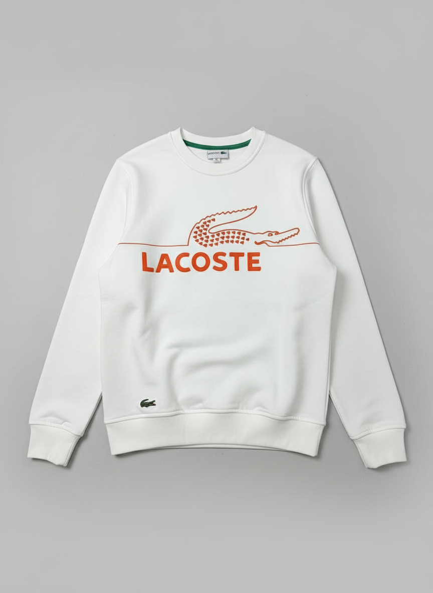 Lacoste Men's White Sweatshirt