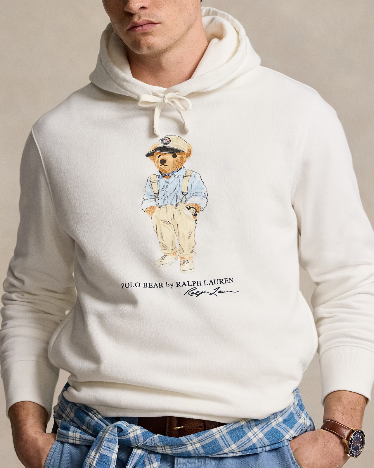 Polo Bear Graphic Hoodie