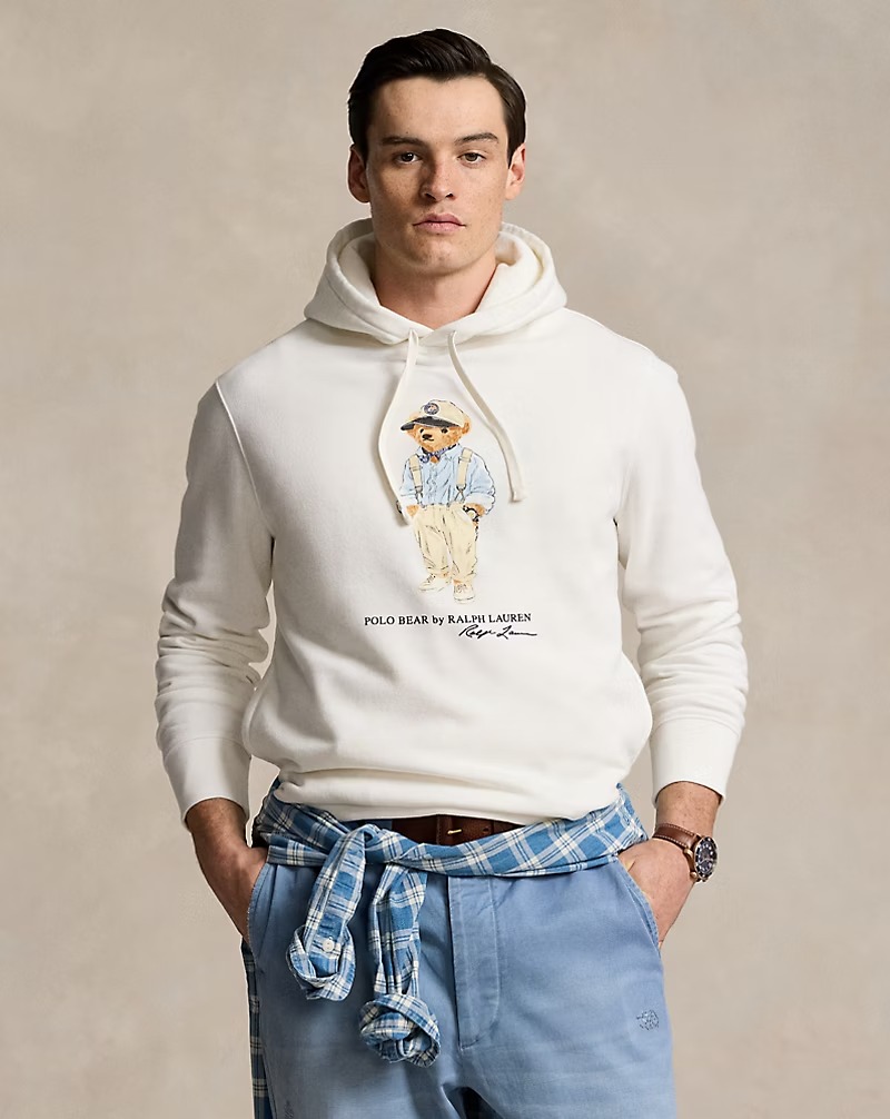 Polo Bear Graphic Hoodie
