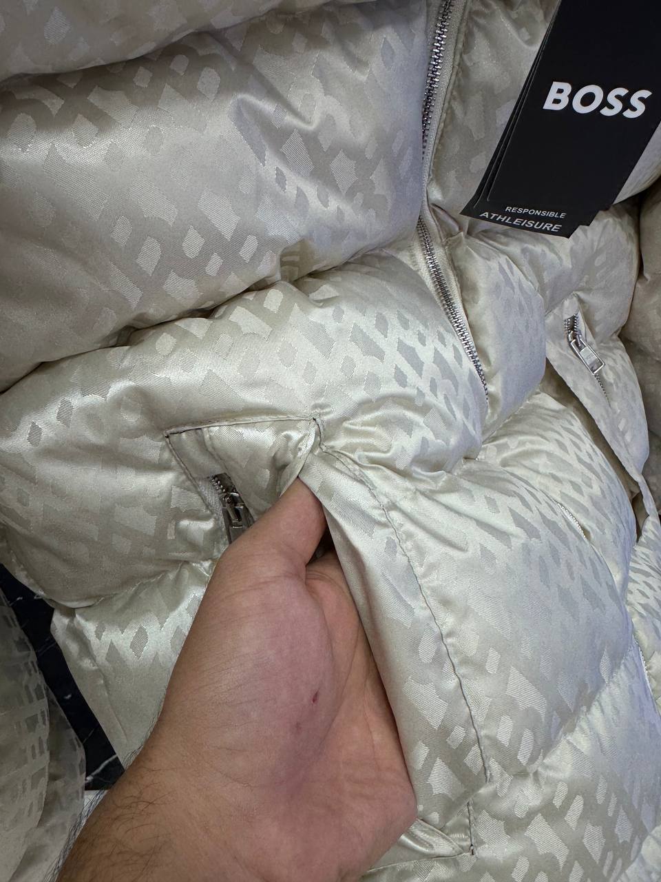 BOSS Quilted Puffer Jacket