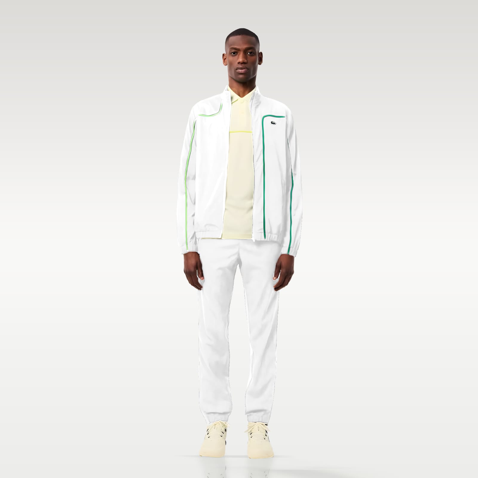 Lacoste White Track Suit