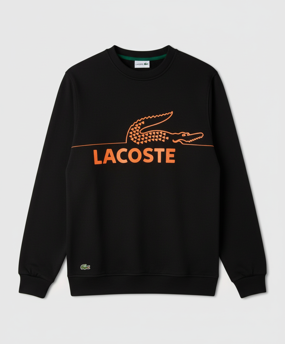 Lacoste Black Sweatshirt
