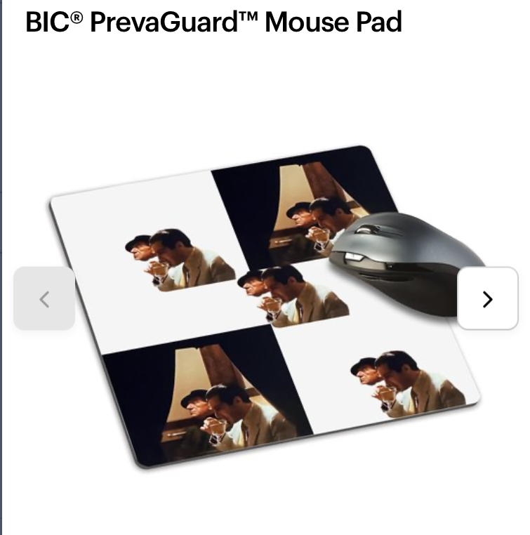 On a journey Legend mousepad