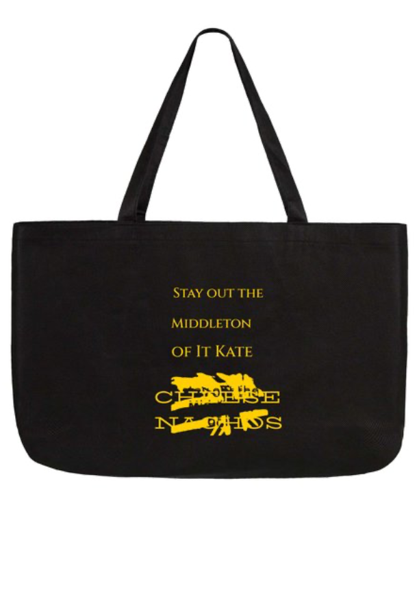 CNC’stay out’ sustainable tote