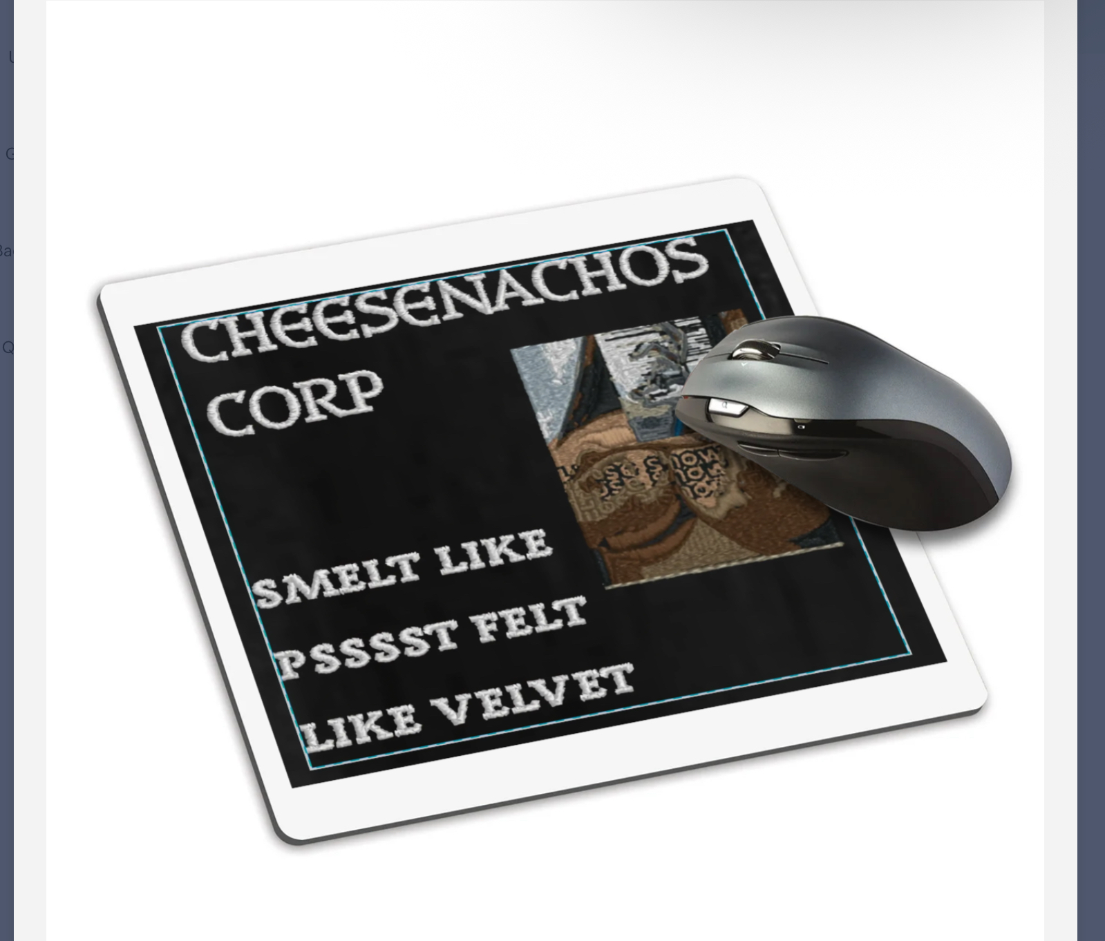 CNC like velvet’ mousepad
