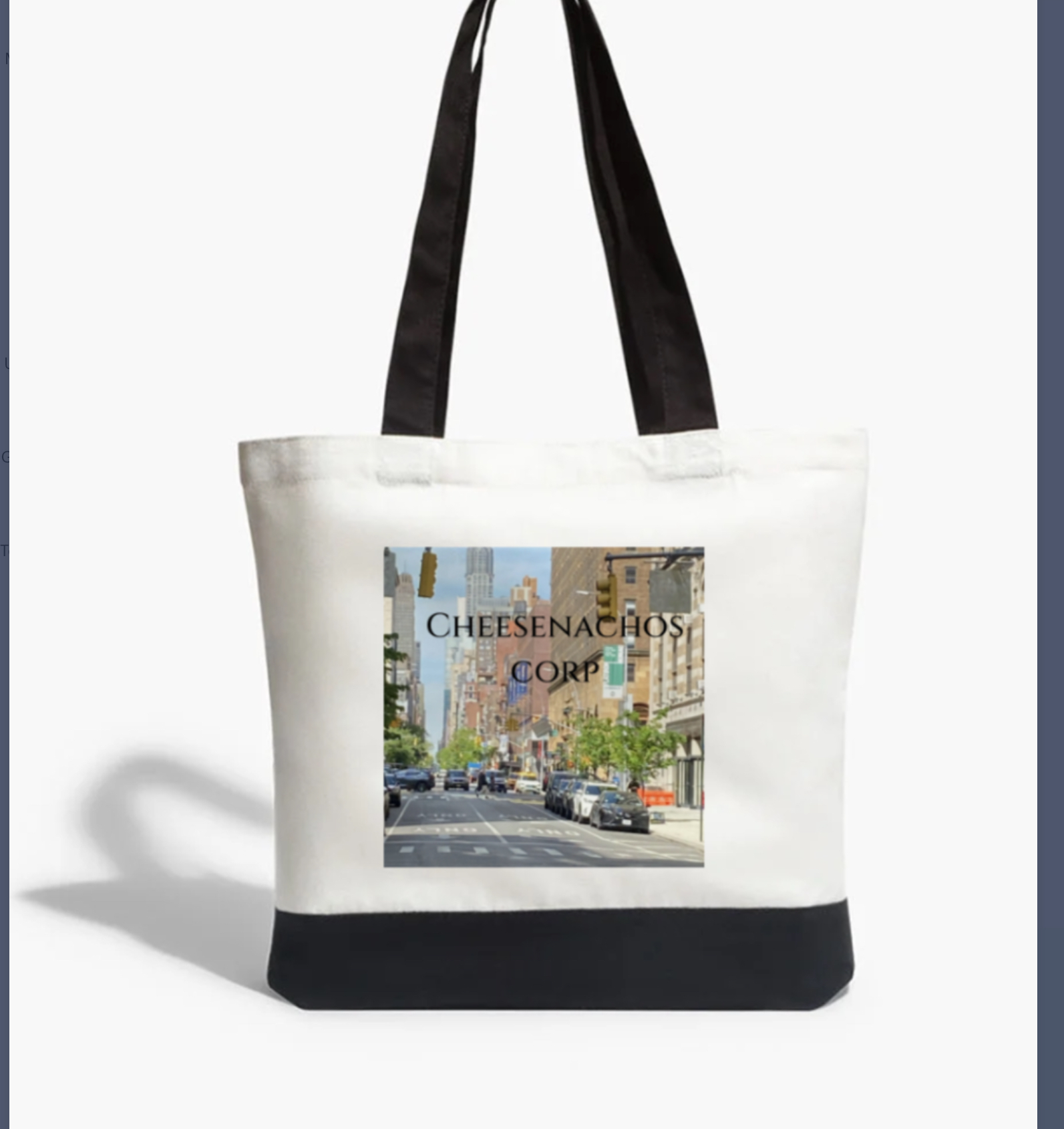 CNC large tote ‘never forget Jack’ double sided design 