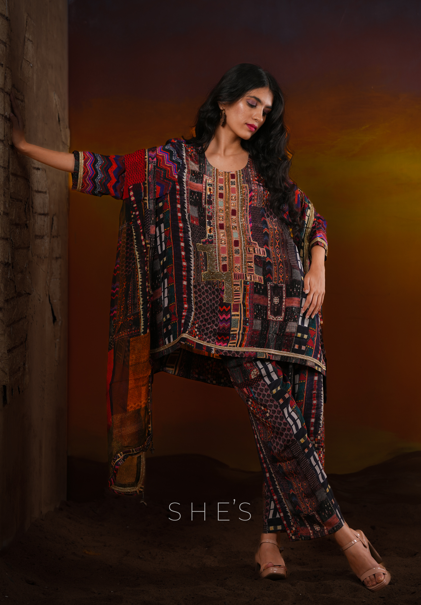 Bohemian Printed Dress