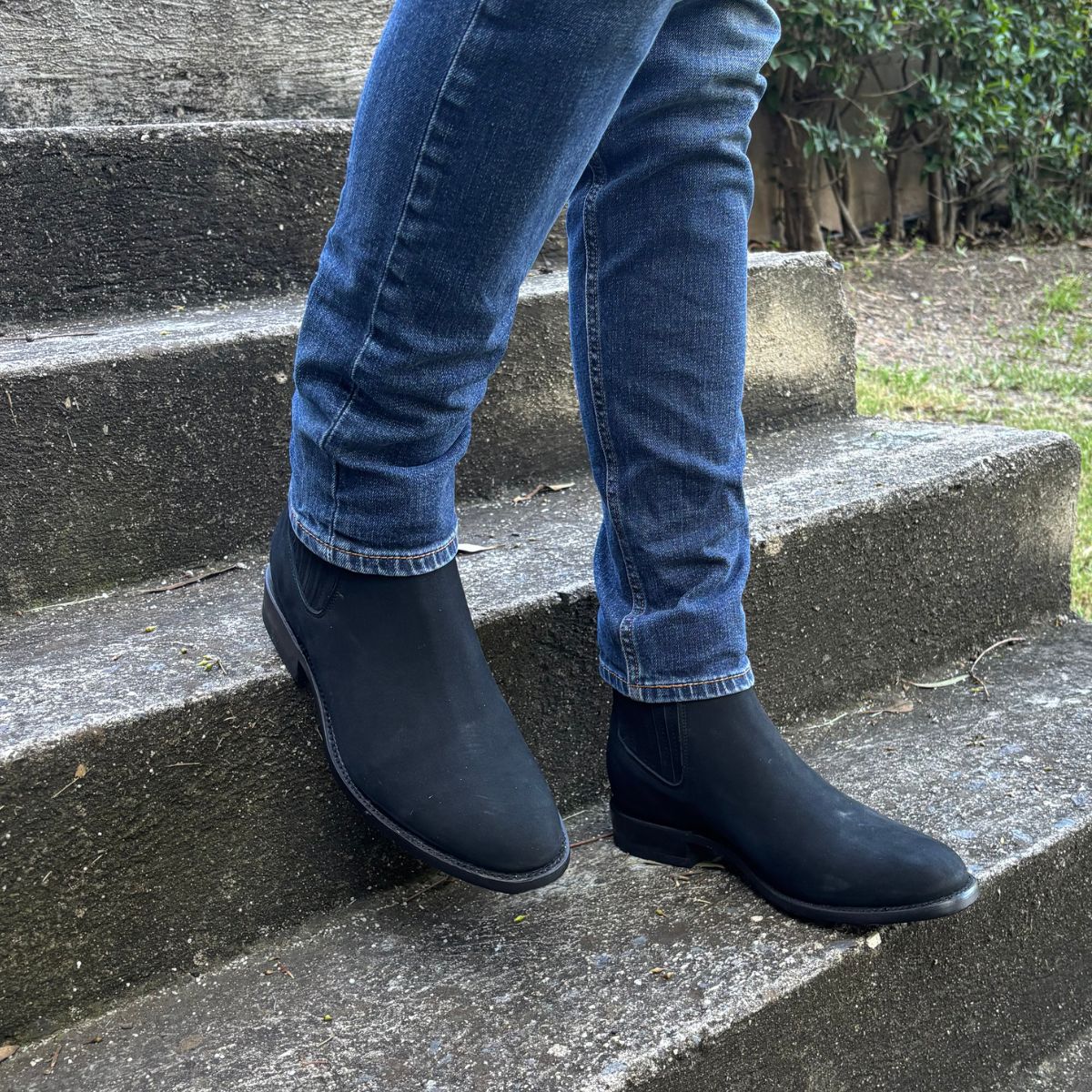 Botin Charro Negro