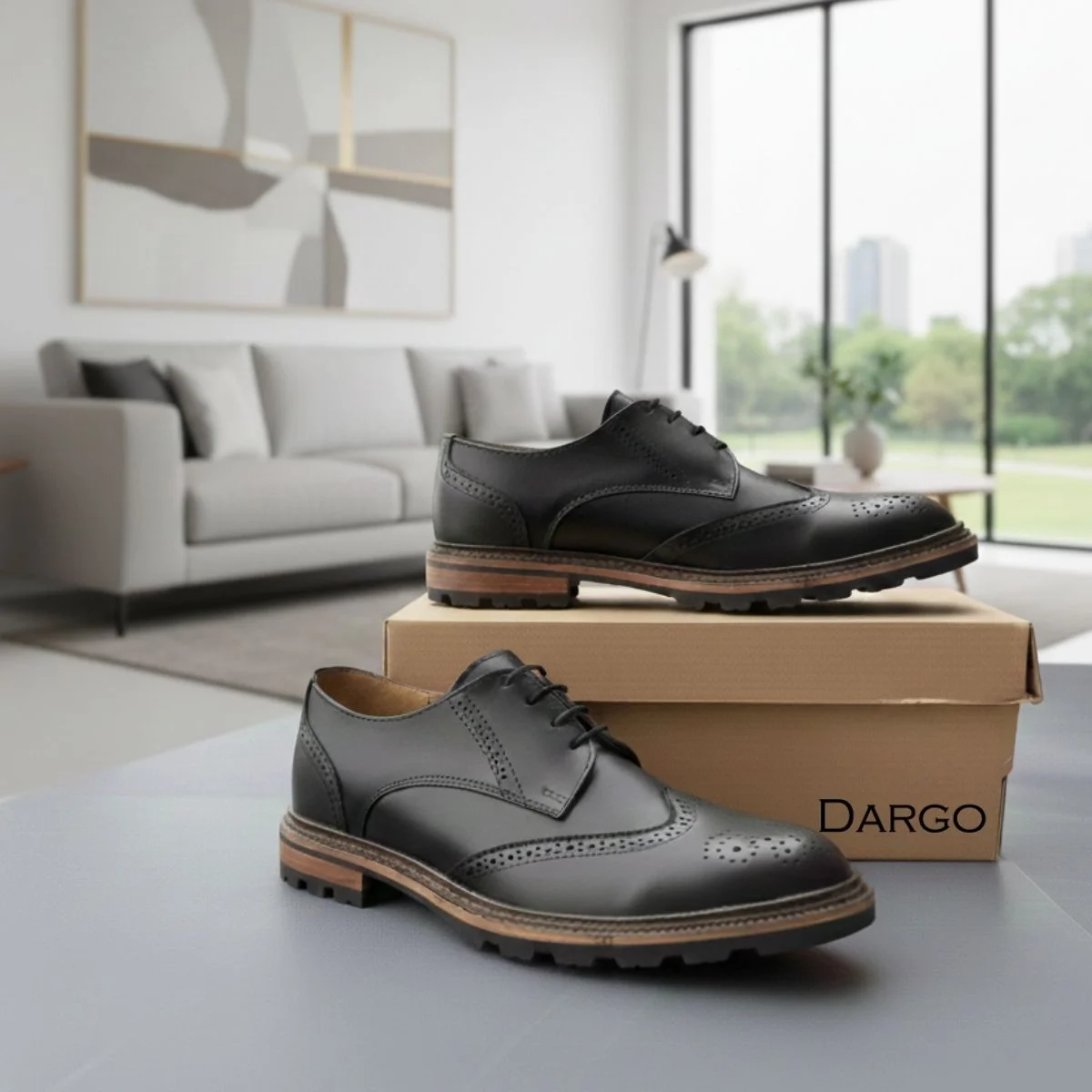 Zapato Bostoniano Negro