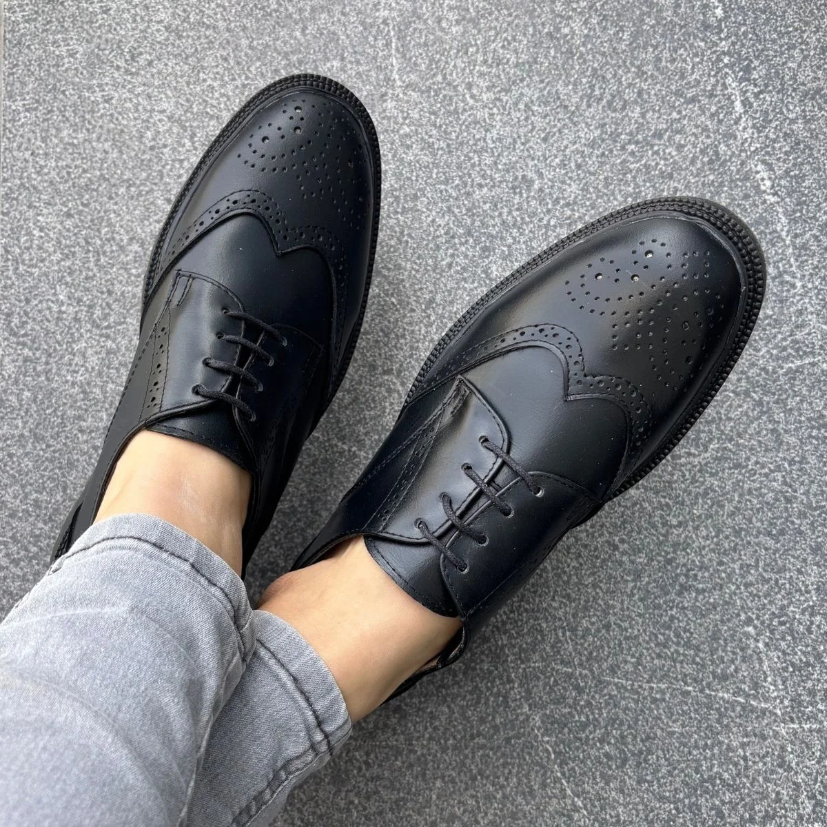 Zapato Bostoniano Negro