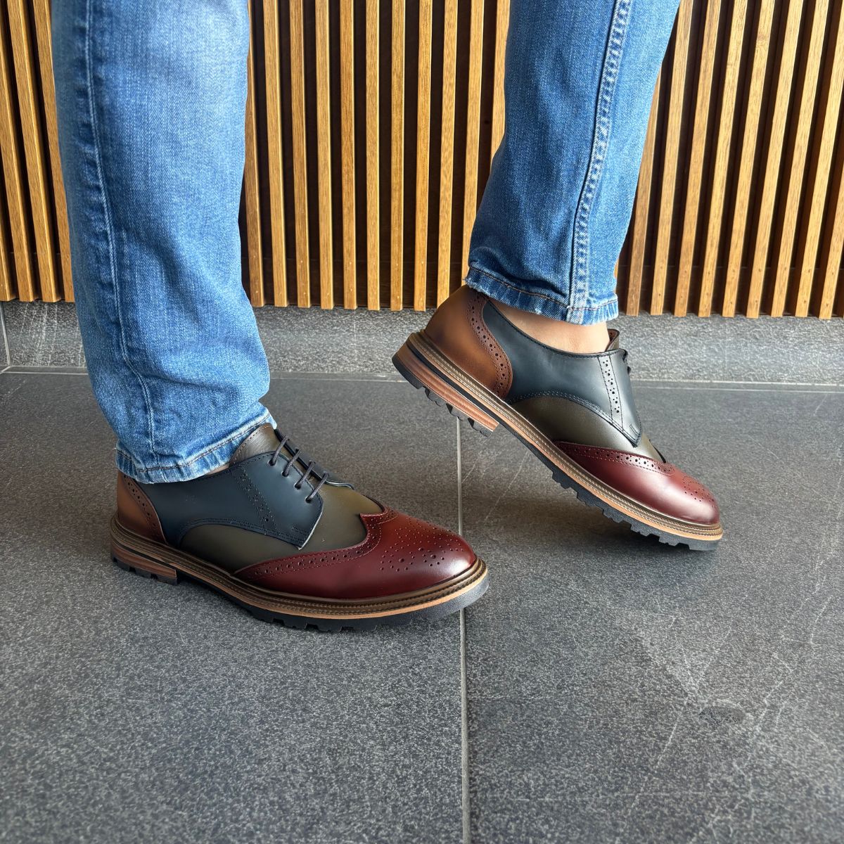 Zapato Bostoniano Multicolor