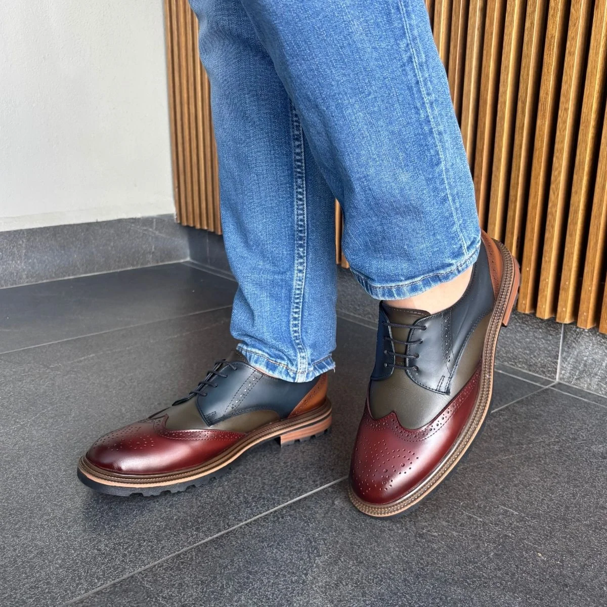 Zapato Bostoniano Multicolor