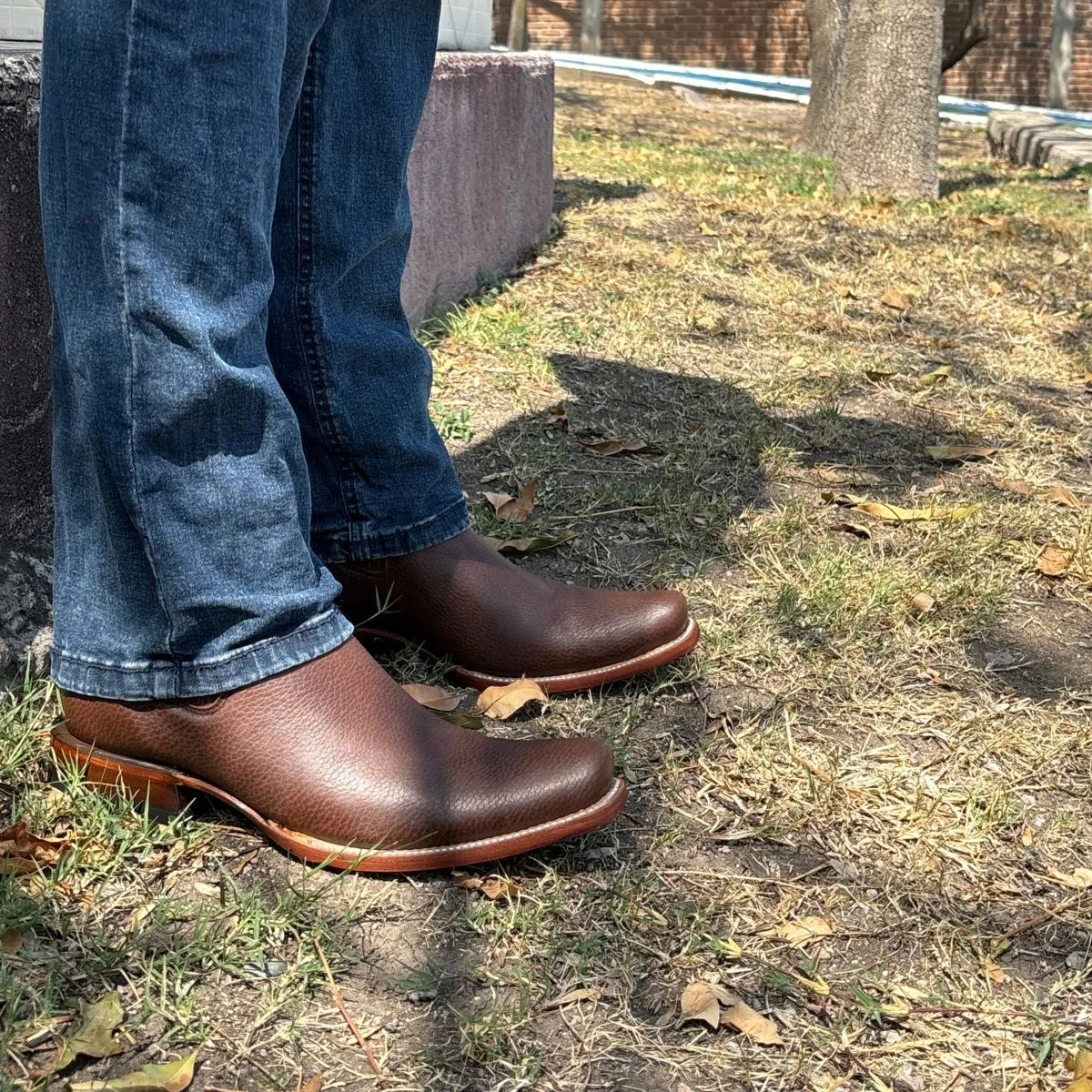 Botín Dubai venado  color miel 