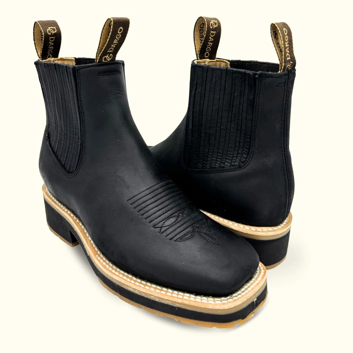 Botín Doble Densidad Negro