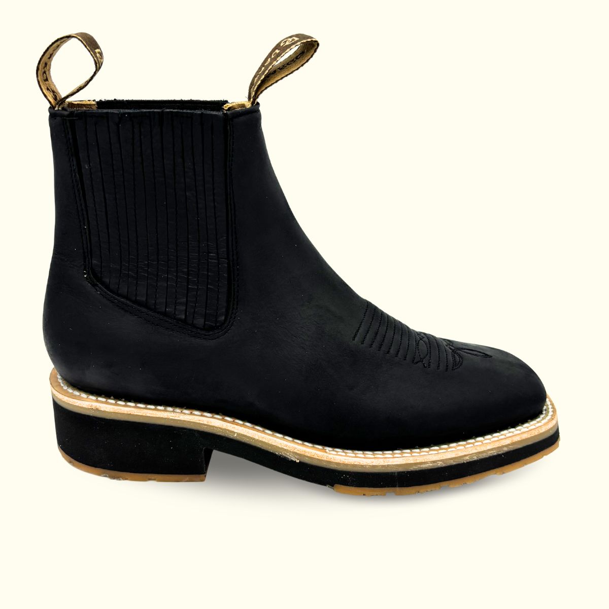 Botin Doble Densidad Negro
