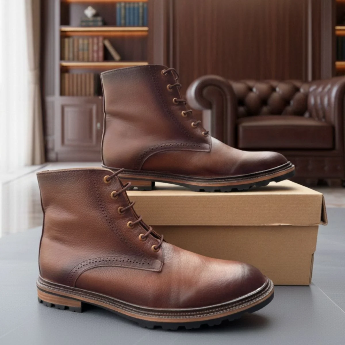 Botín Sombreado Coñag