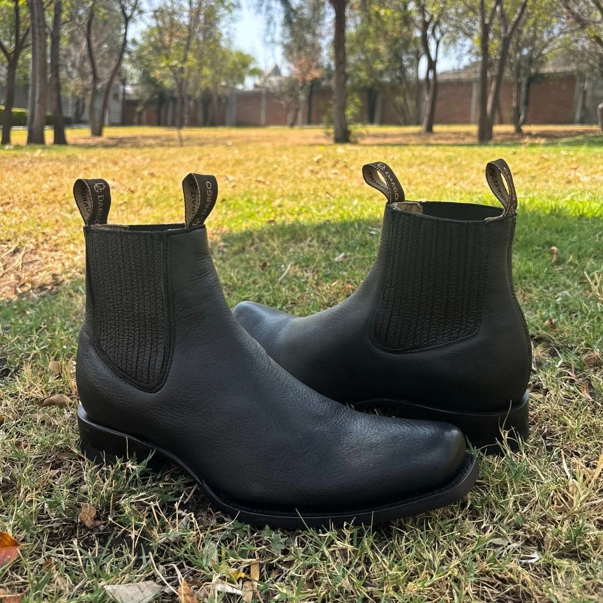 Botín Dubai venado  color negro