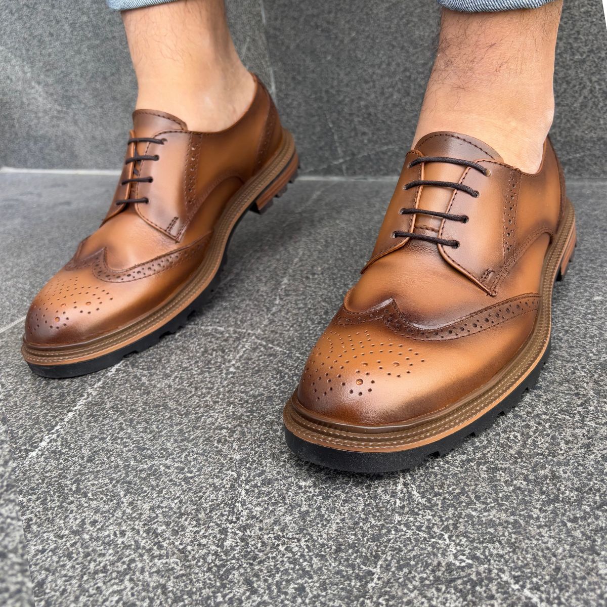 Zapato Bostoniano Miel