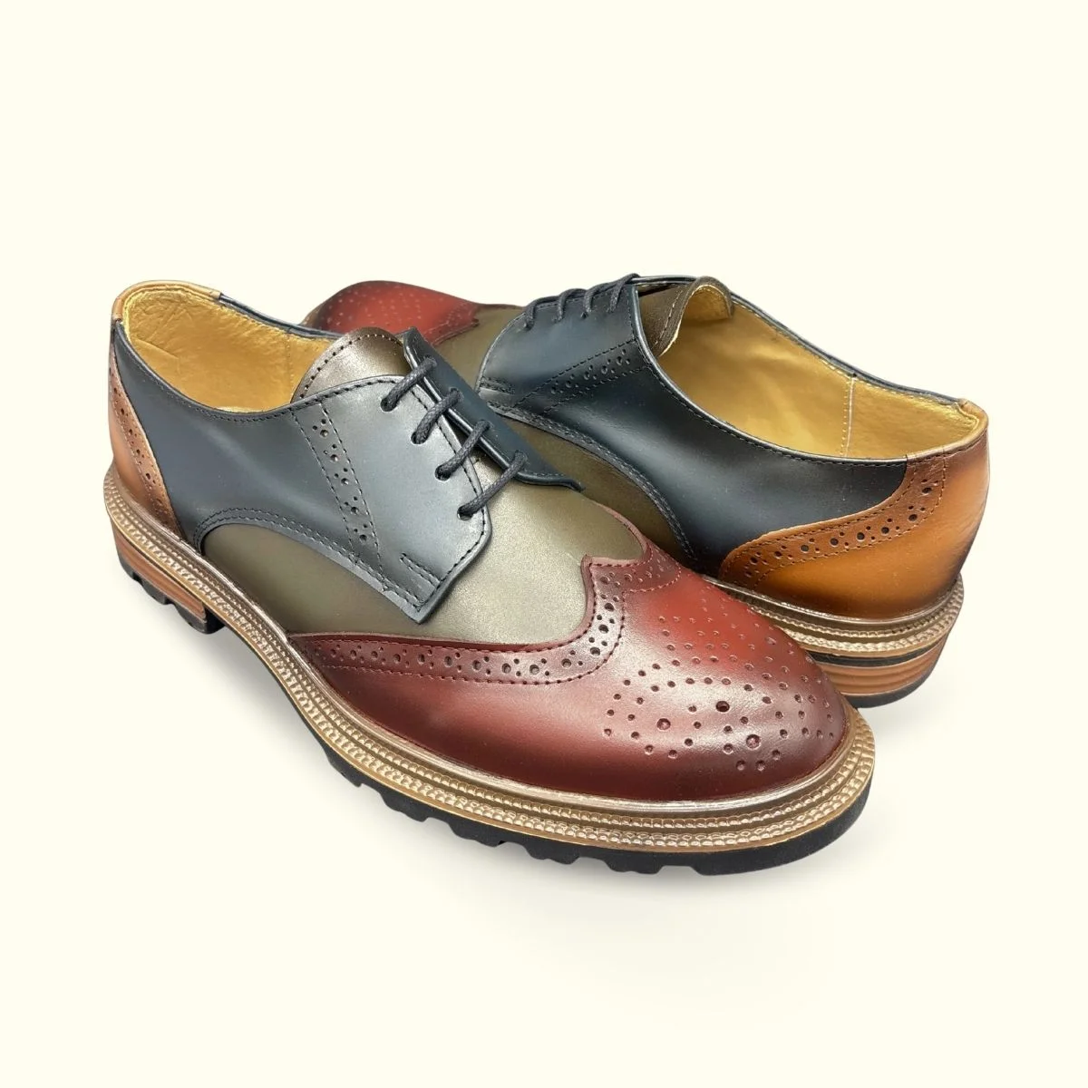 Zapato Bostoniano Multicolor