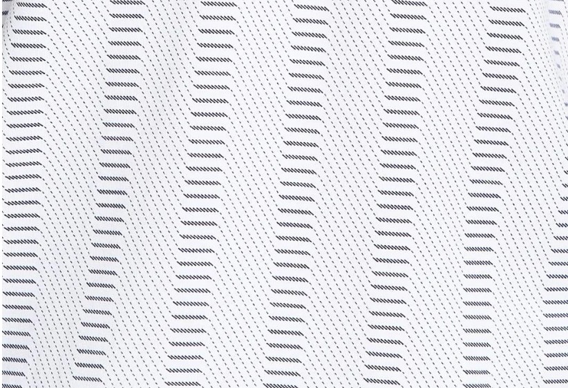 White Patterned Fabric