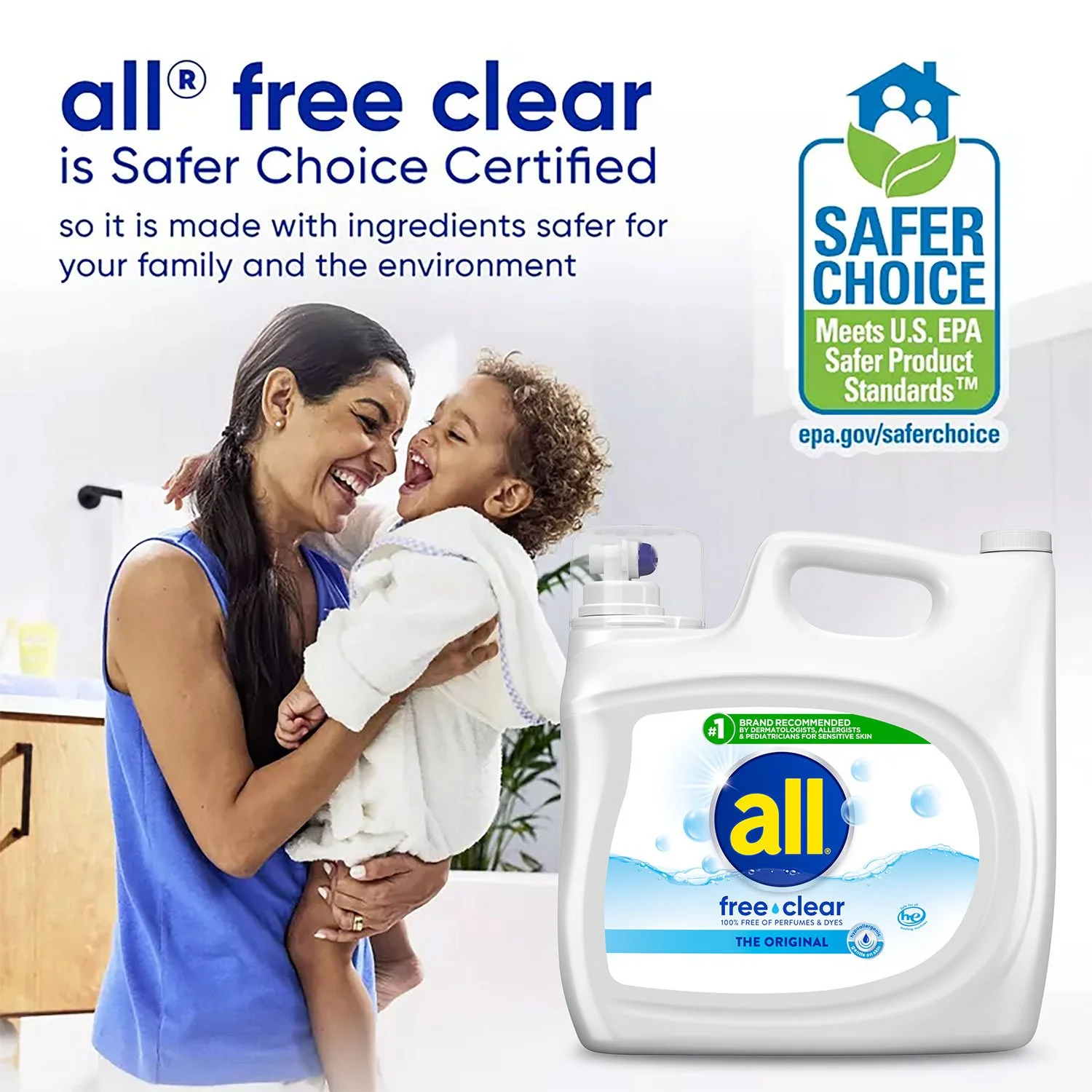 all Free Clear Liquid Laundry Detergent