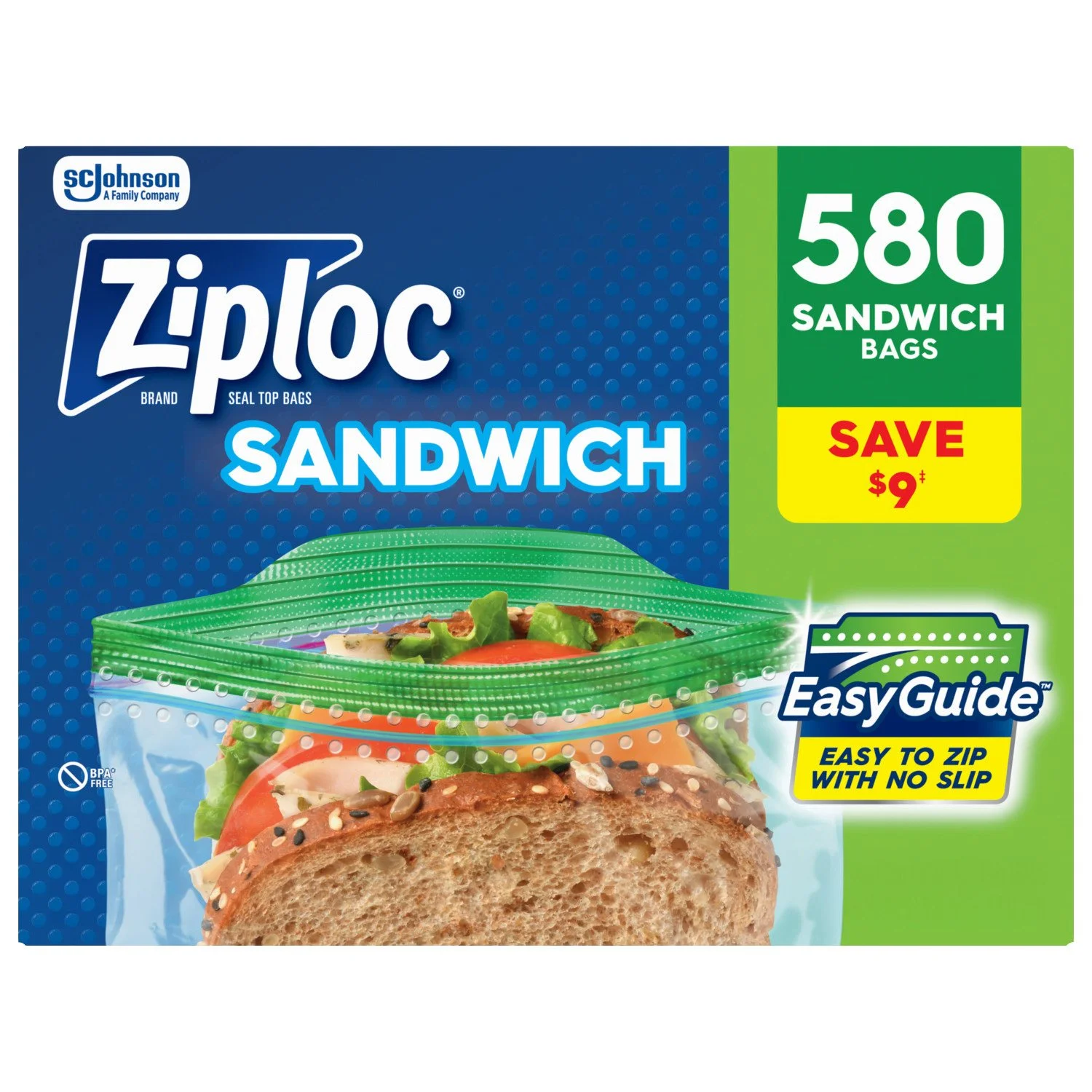 Ziploc Sandwich Bags