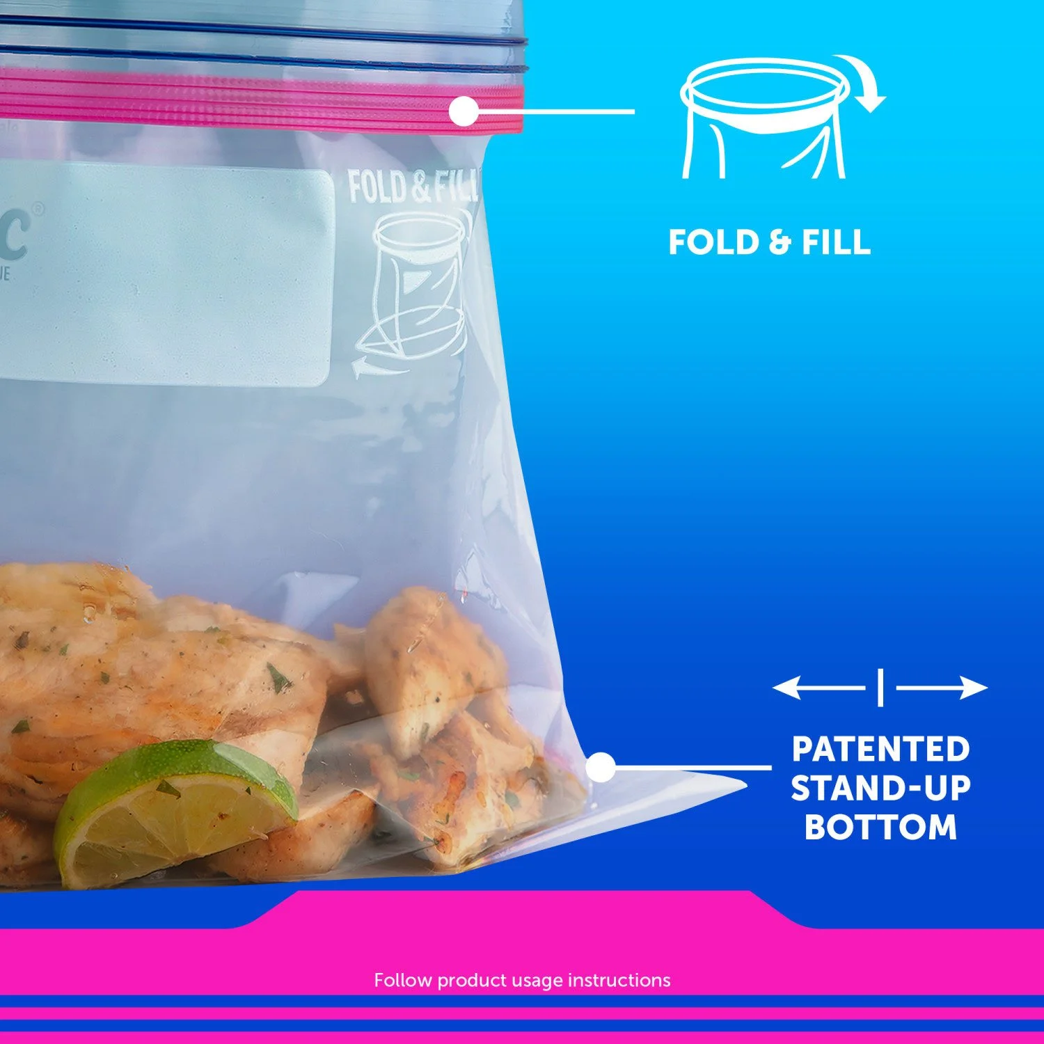 Ziploc Storage Gallon Bags